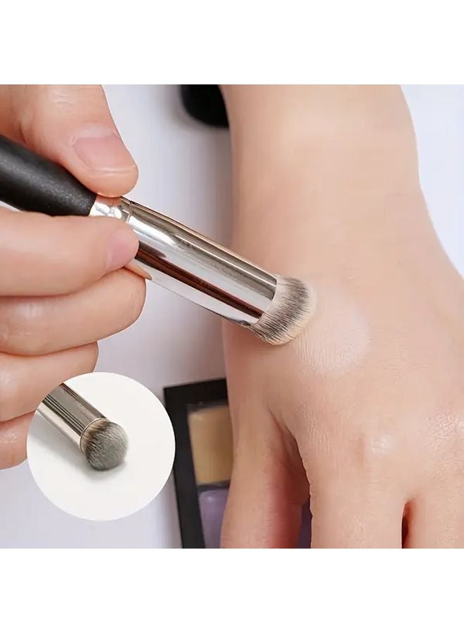 3pcs Makeup Brush Set Soft Nylon Bristles Foundation Concealer Blending Tools - Image 4